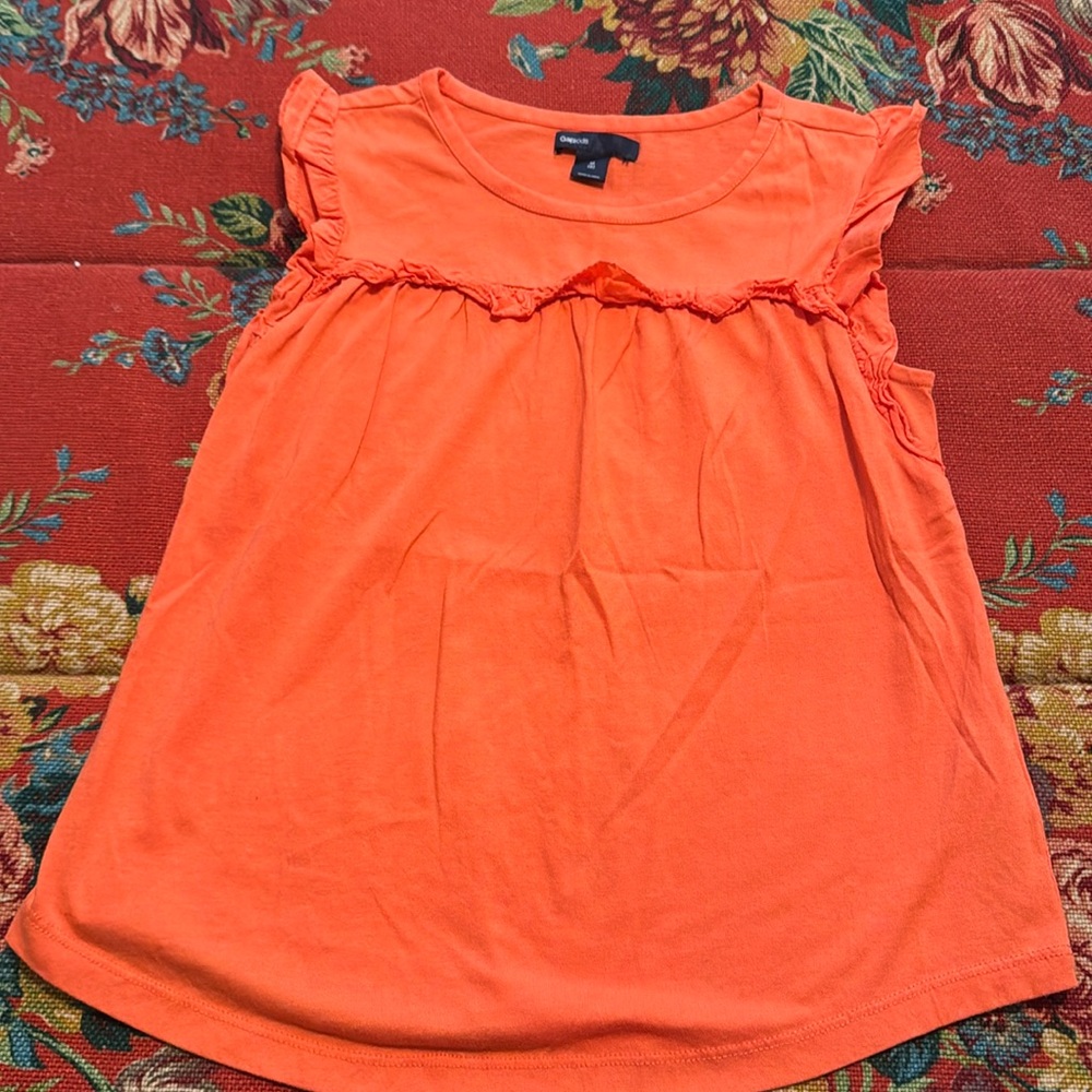 GapKids Girls M (8) Orange Knit Blouse